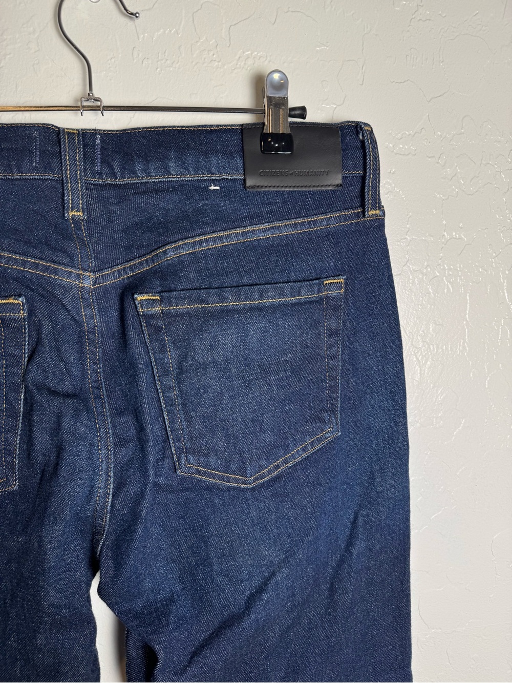 Citizens of Humanity Anissa Madison Low Rise Straight Jeans Dark Wash 28 - Picture 8 of 8